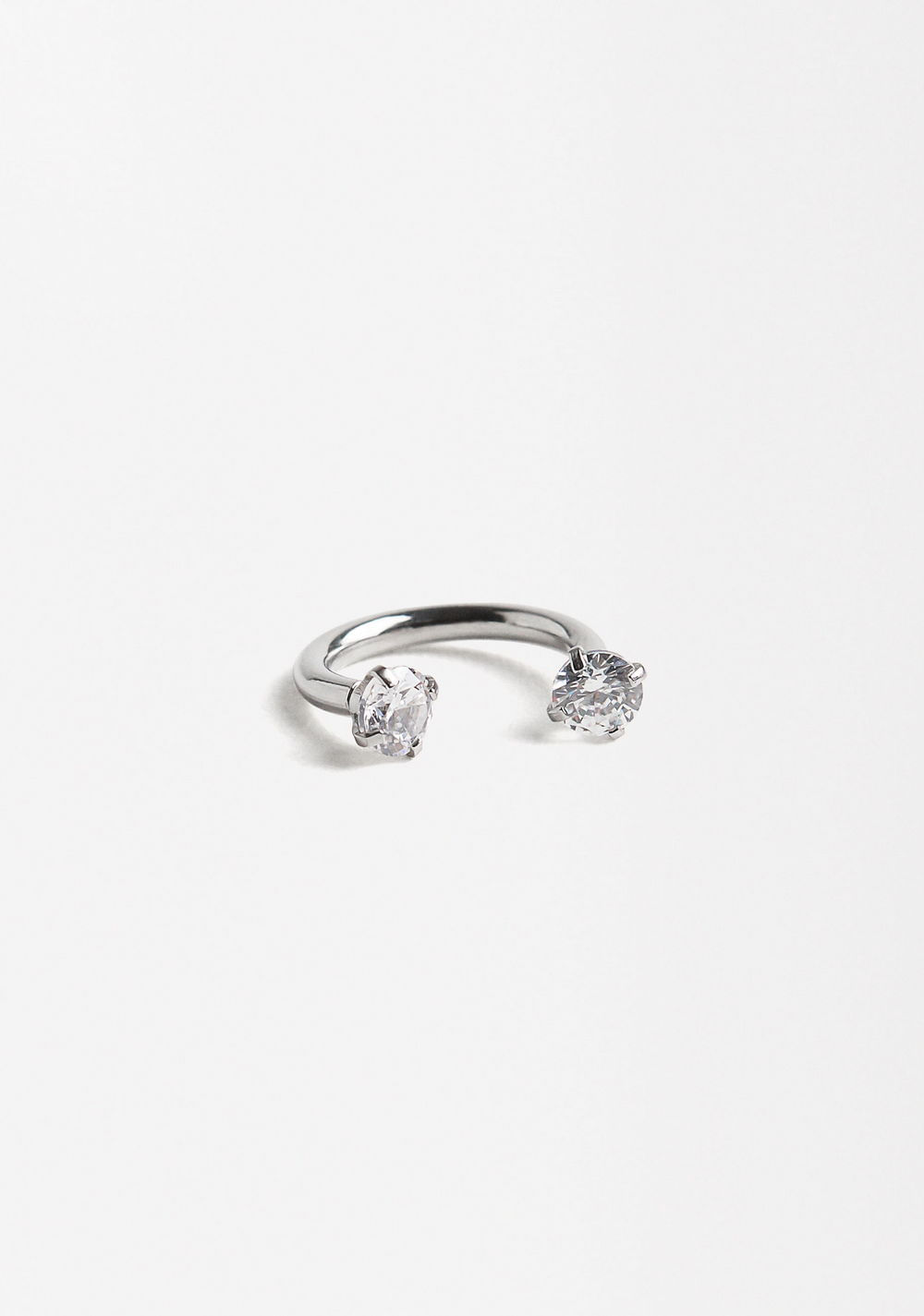 Piercing Herradura con Circonitas - Acero Inoxidable Parfois 3
