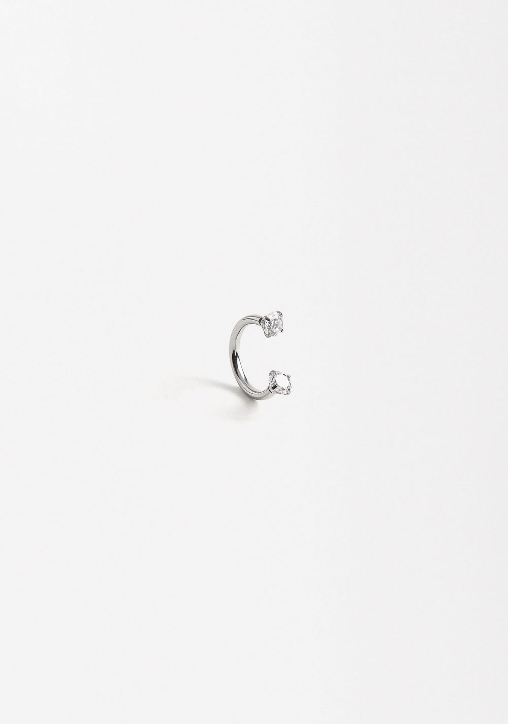 Piercing Herradura con Circonitas - Acero Inoxidable Parfois Imagen Principal