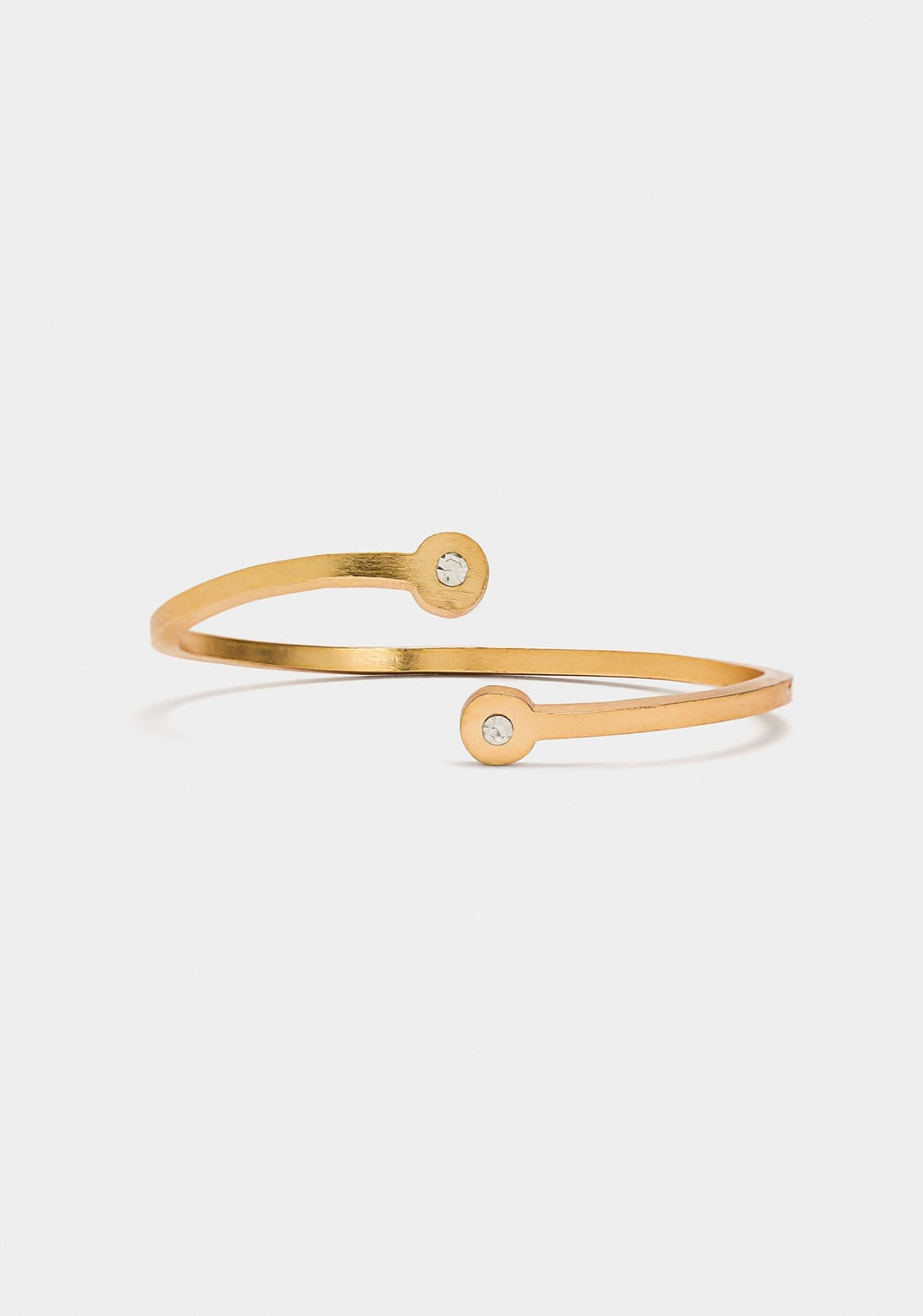 Pulsera Abierta con Cristales Parfois