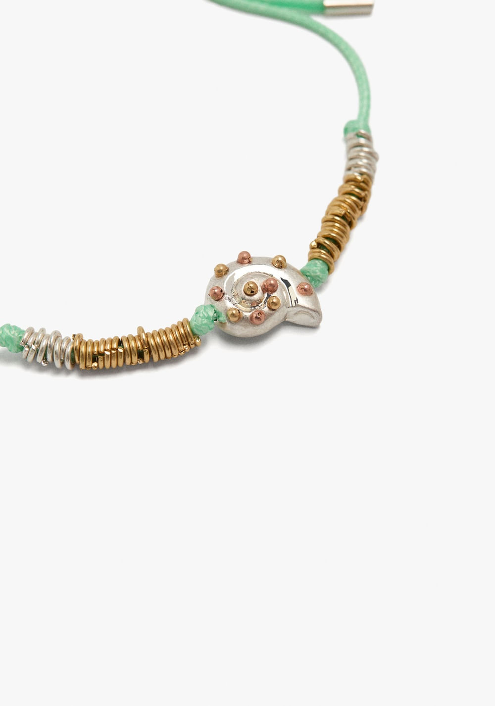 Pulsera Ajustable con Caracol Espiral Parfois 2