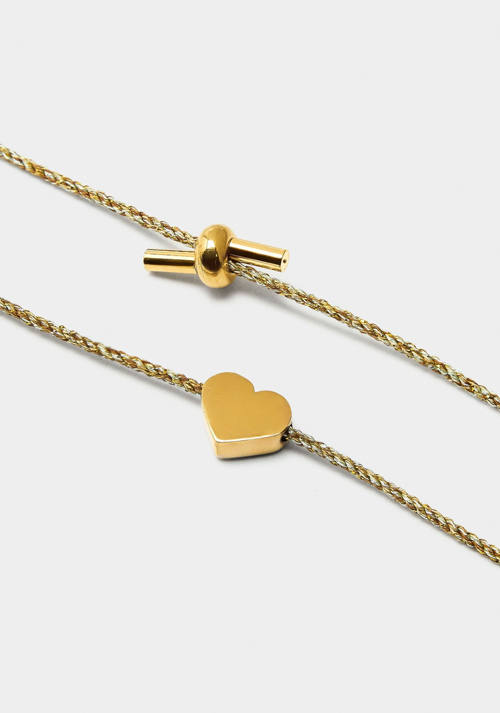 Pulsera Ajustable con Corazón Parfois 2