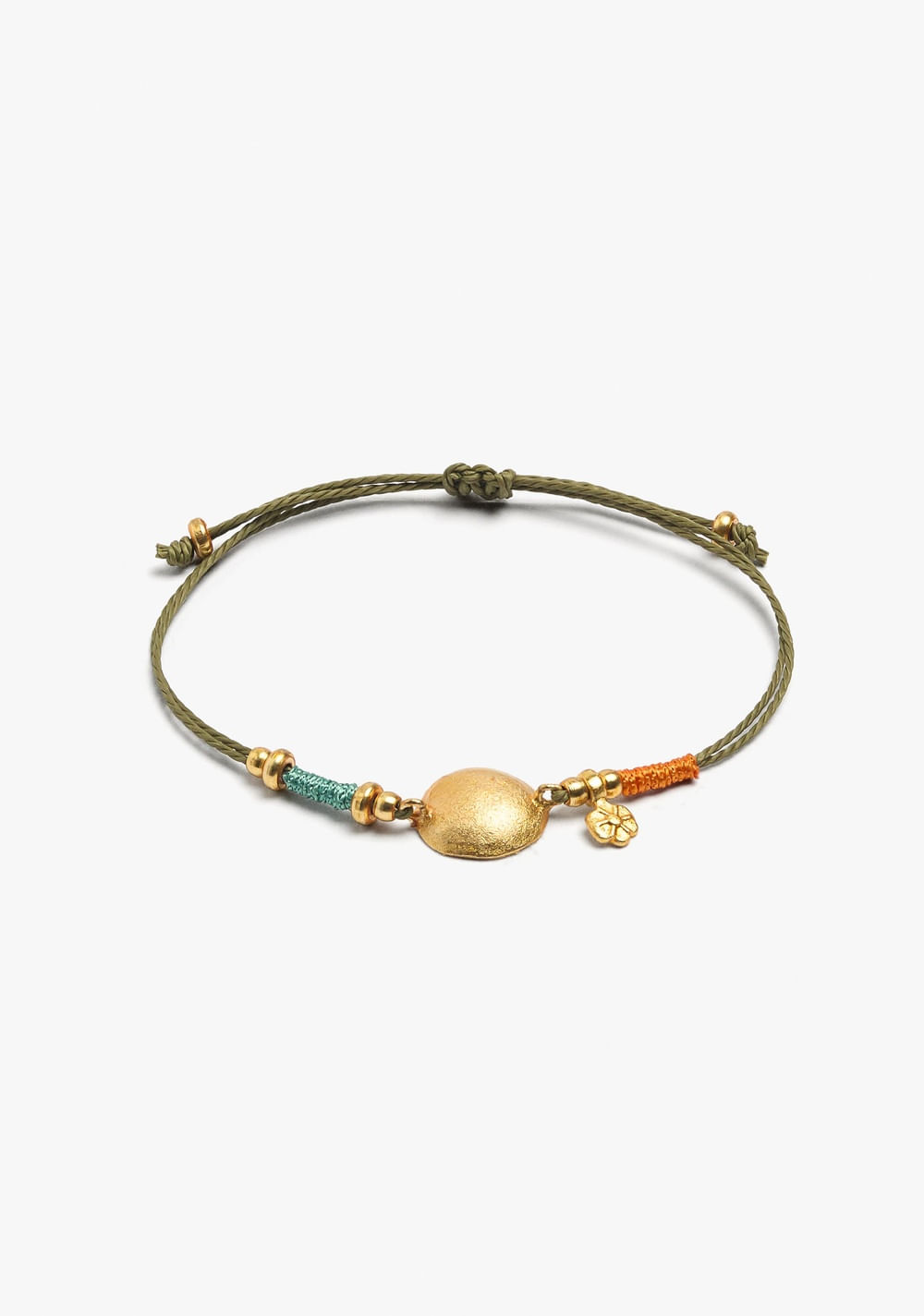 Pulsera Ajustable Multicolor con Charms Parfois Imagen Principal