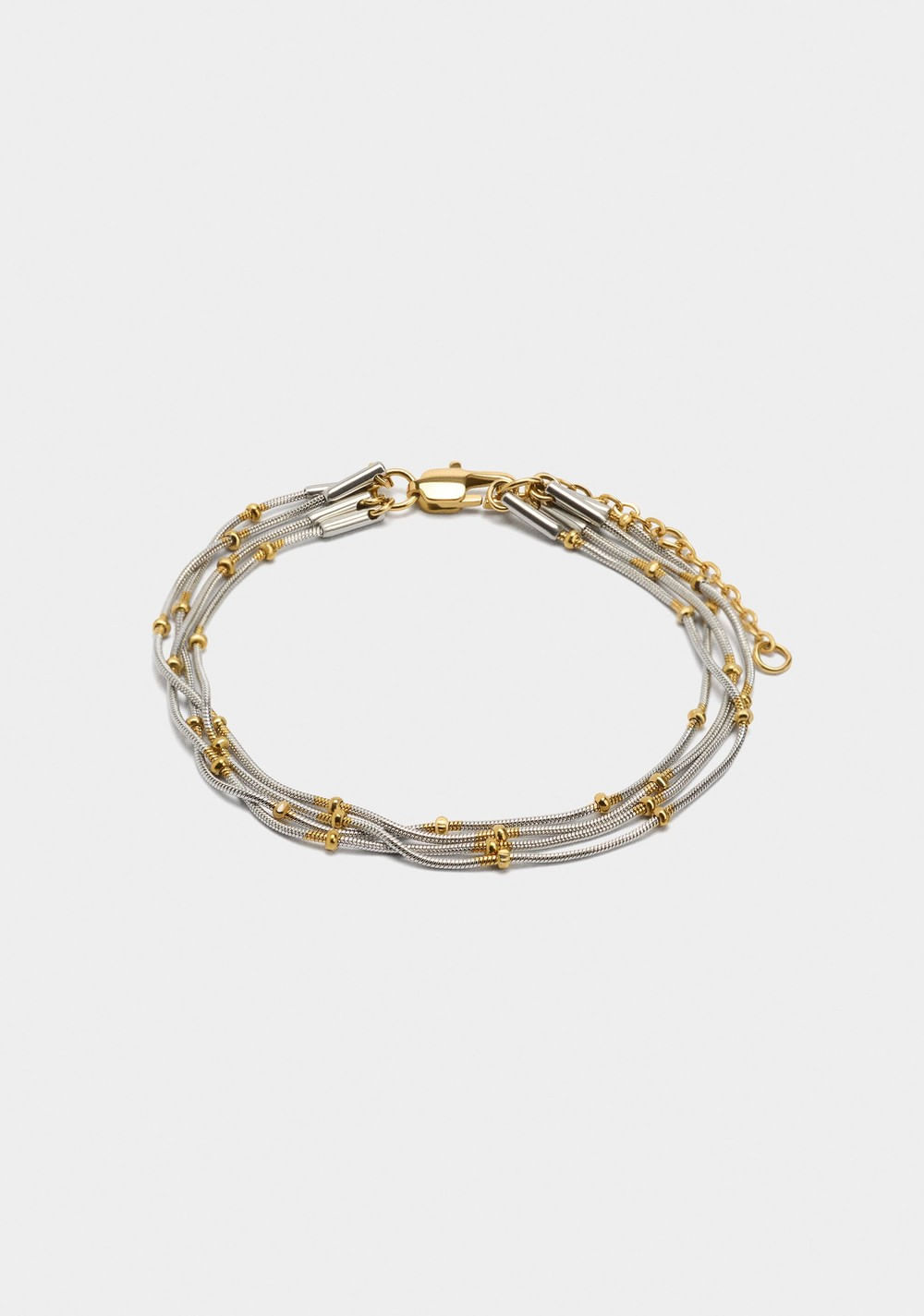 Pulsera Bicolor Múltiple Parfois Imagen Principal
