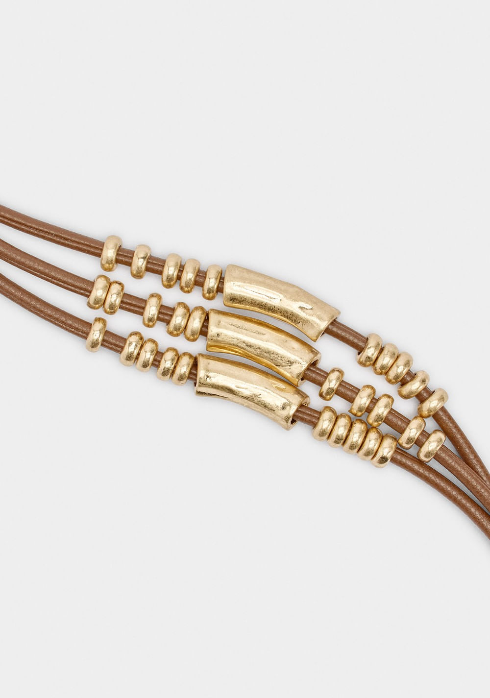 Pulsera de Cordones con Segmentos Tubulares Parfois 3