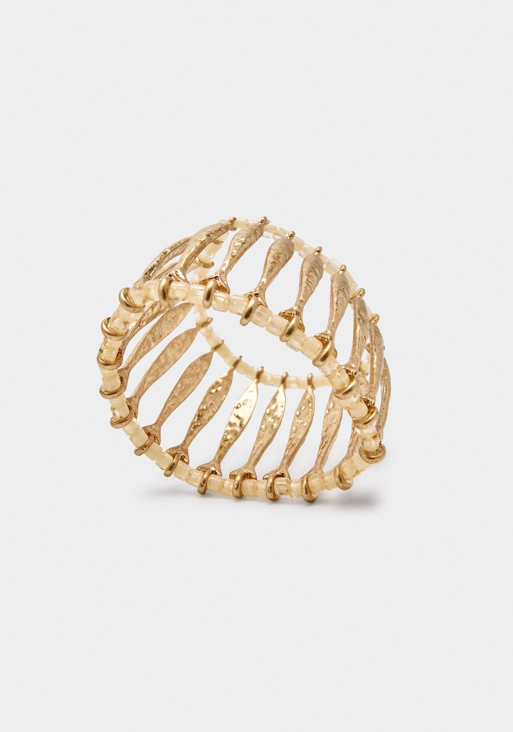 Pulsera Elástica Ancha con Peces Parfois 3
