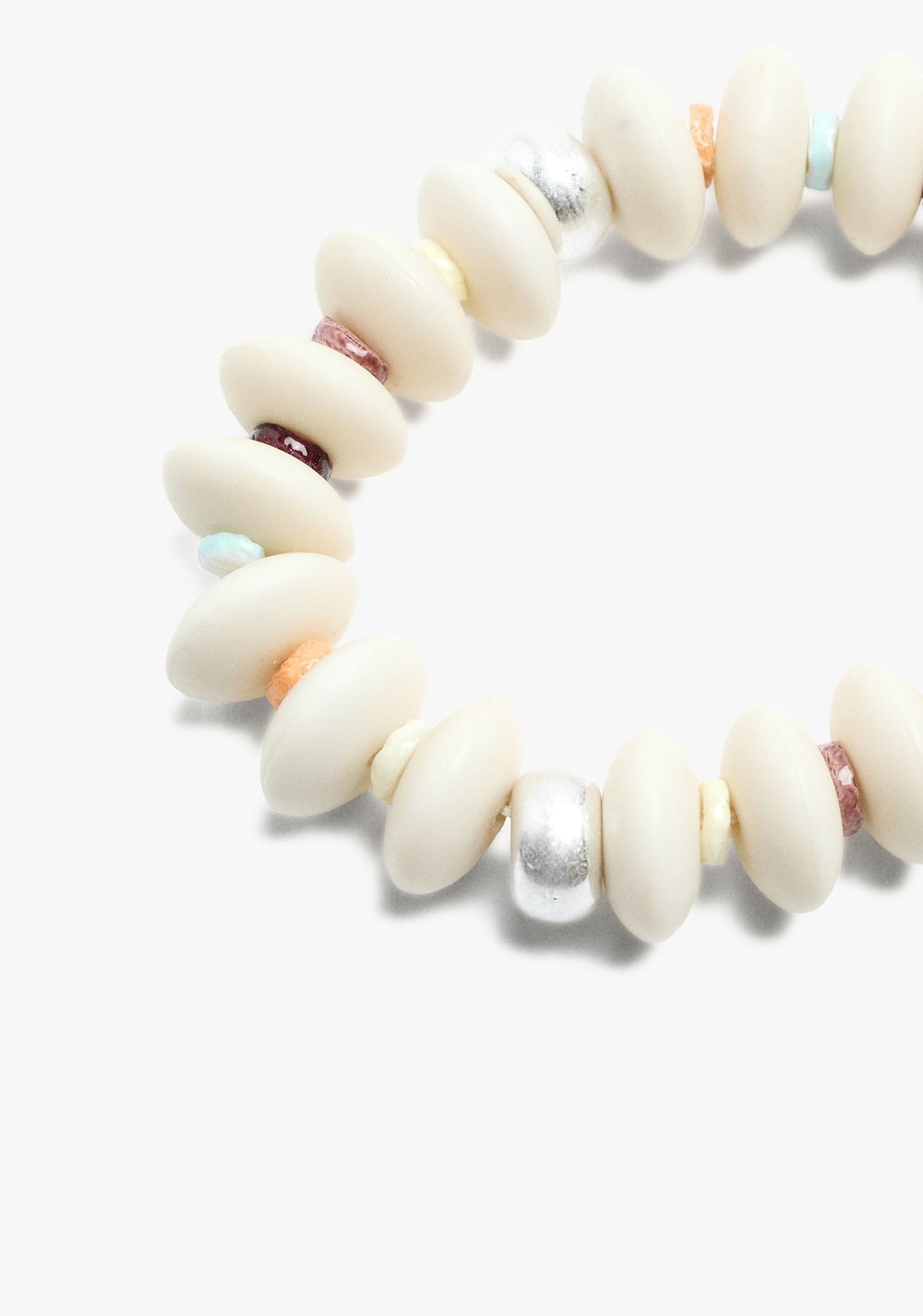 Pulsera Elástica con Cuentas de Conchas Parfois 2