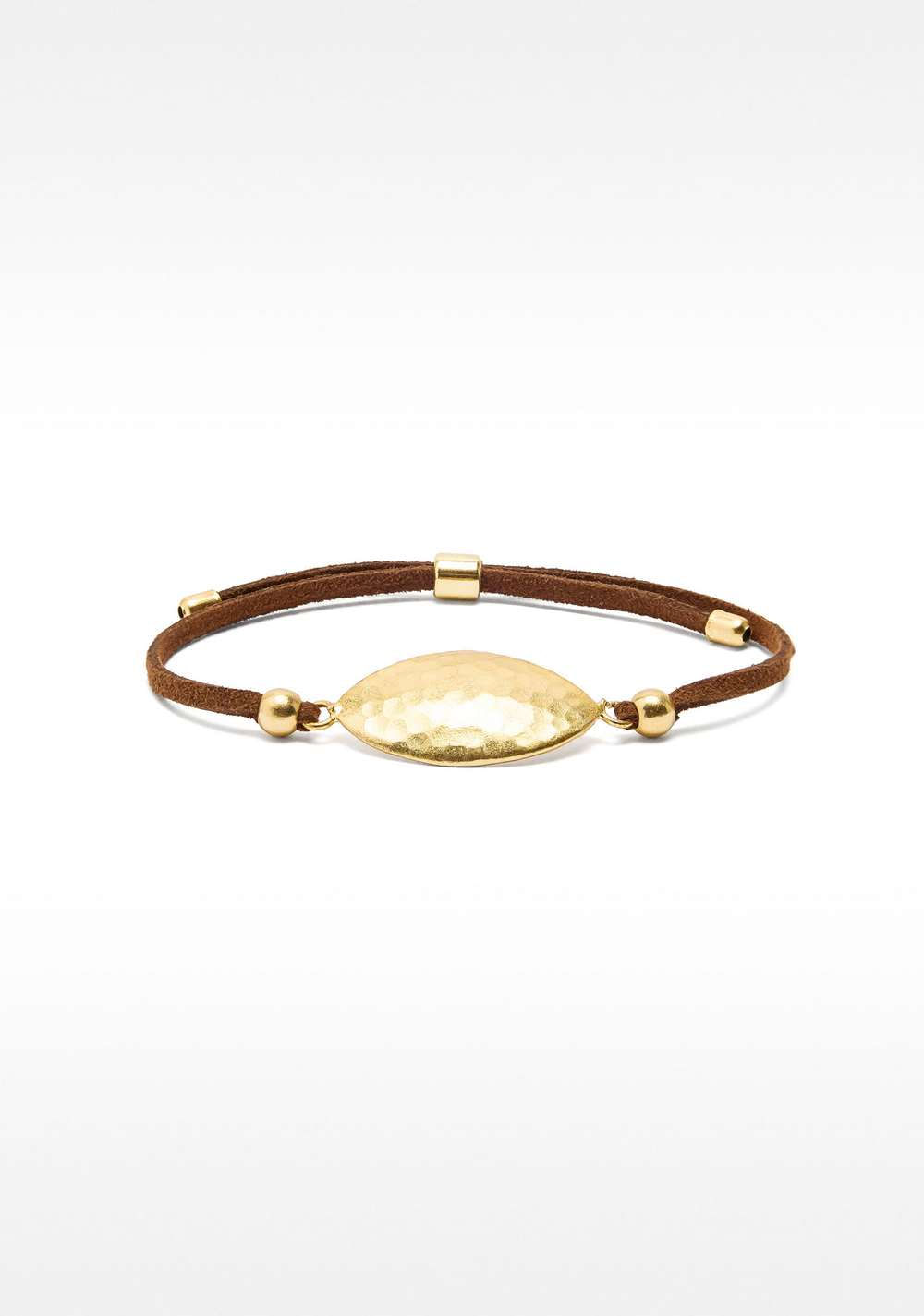 Pulsera de Piel con Detalle Ovalado Parfois Imagen Principal