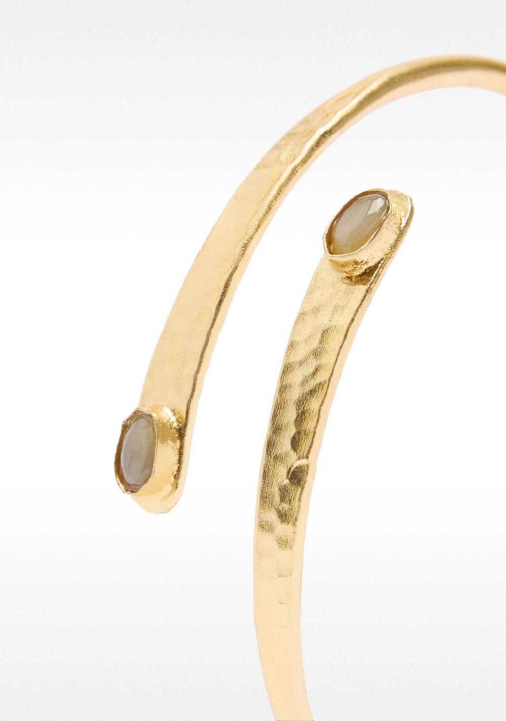 Pulsera Rígida Cruzada con Detalles Ovalados Parfois 2