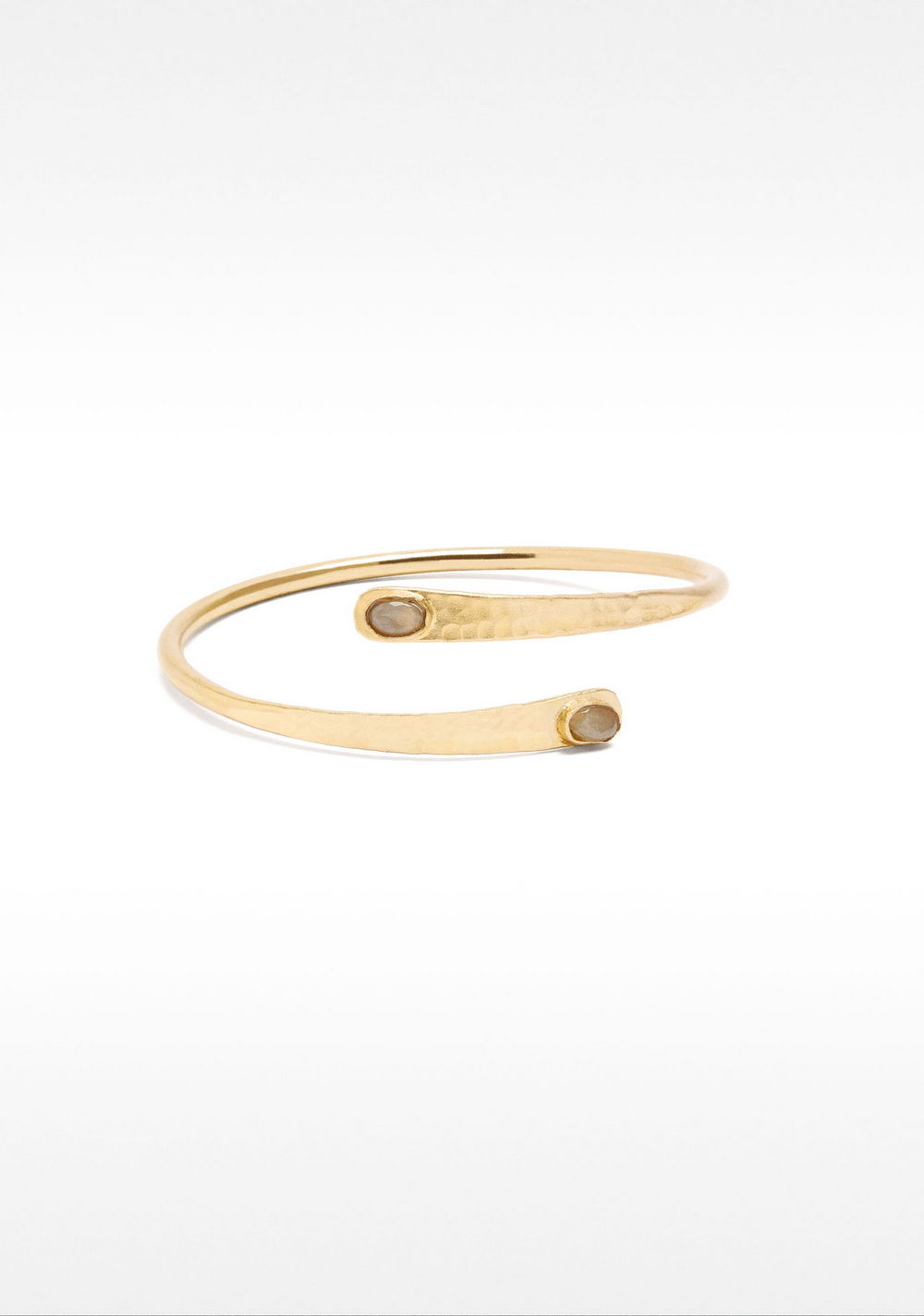 Pulsera Rígida Cruzada con Detalles Ovalados Parfois Imagen Principal