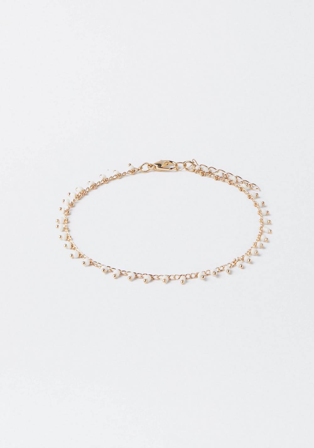 Pulsera Tobillera con Abalorios Parfois