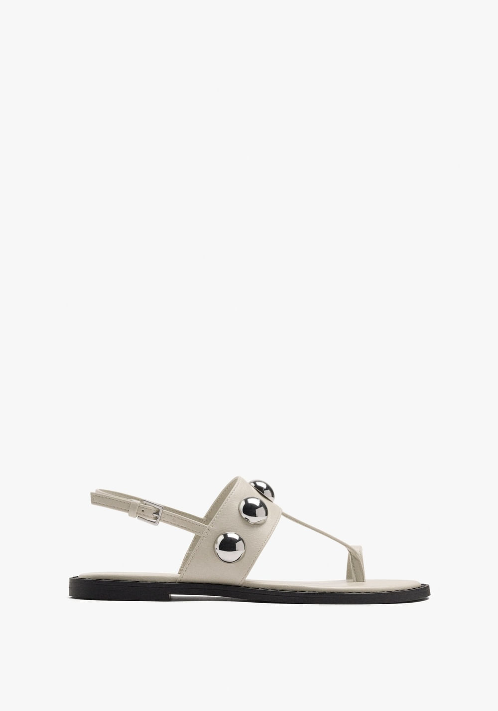 Sandalias Planas con Esferas Parfois
