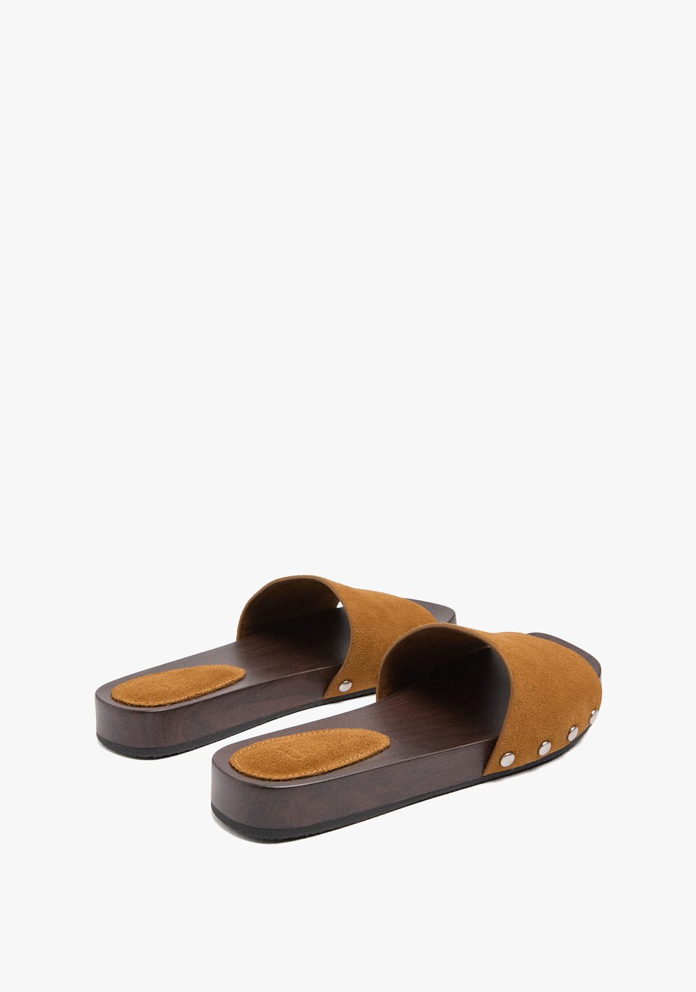 Sandalias Planas de Piel con Tira Ancha Parfois 5