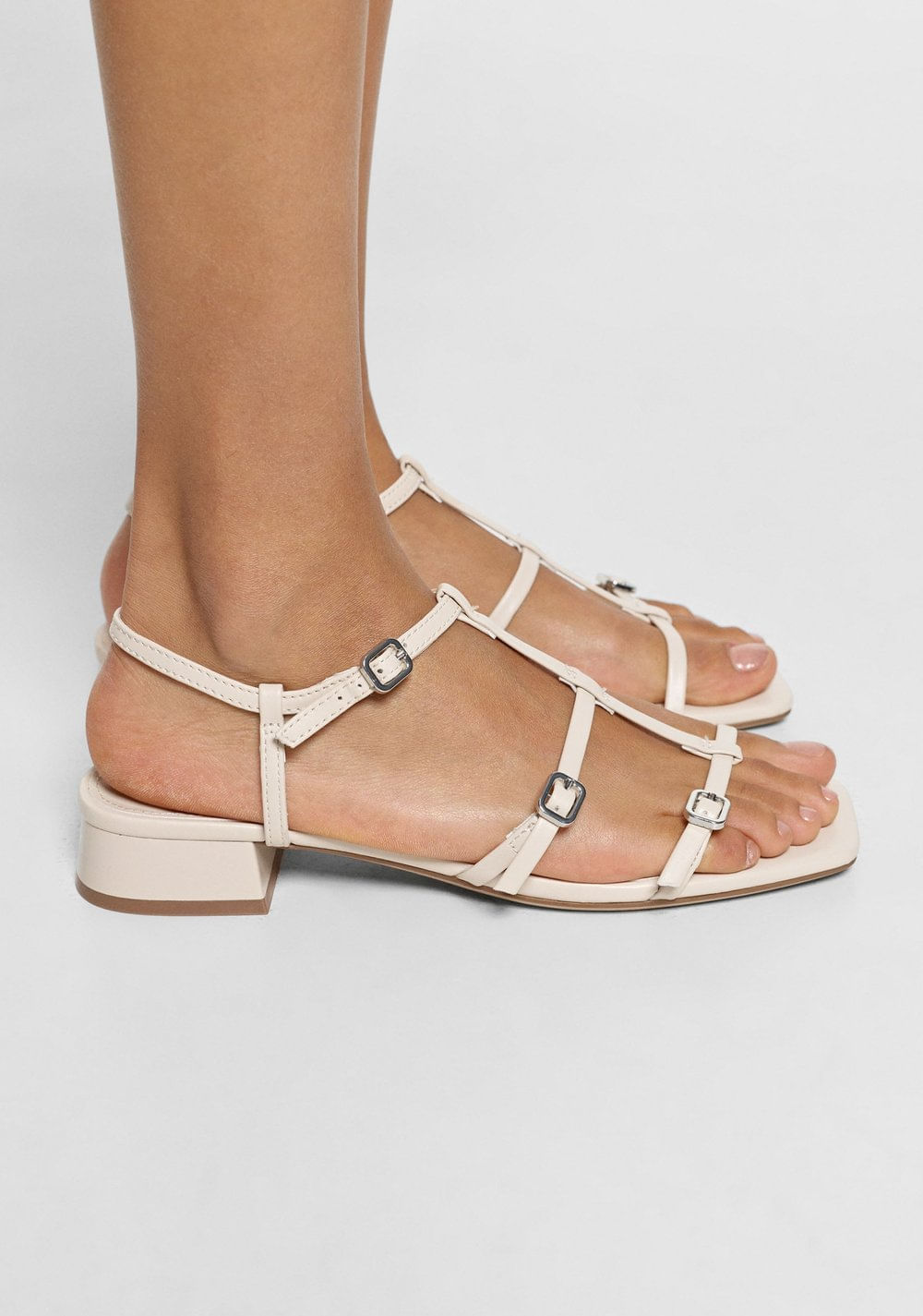 Sandalias de Tacón con Tiras y Hebillas Parfois 2