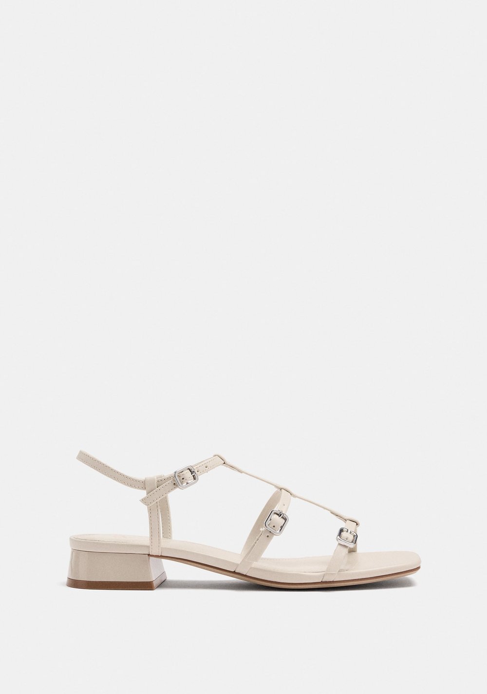 Sandalias de Tacón con Tiras y Hebillas Parfois Imagen Principal