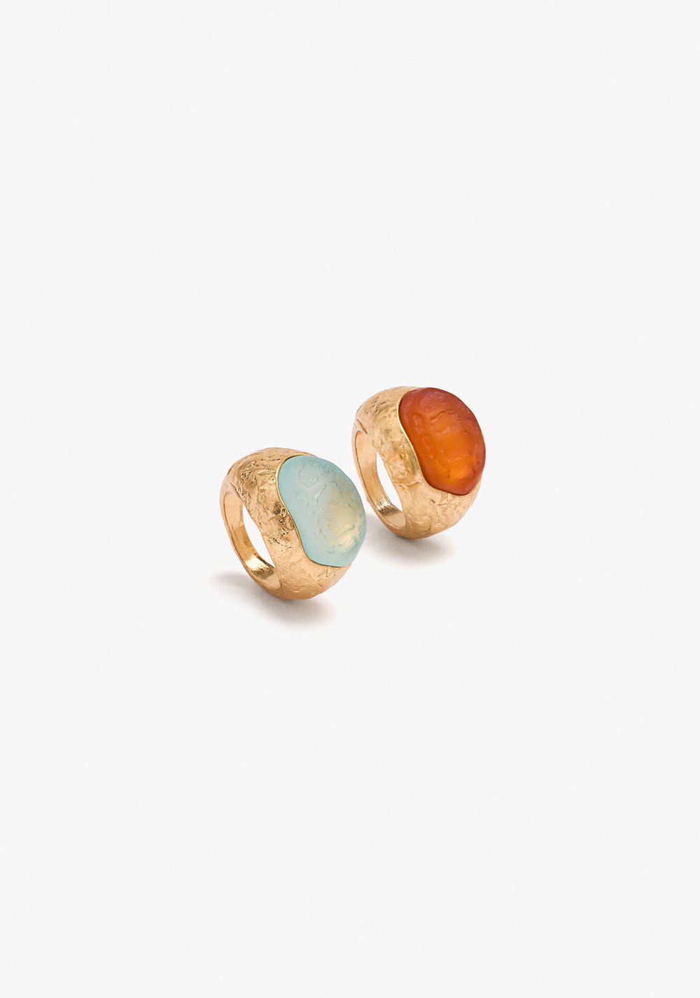 Set de Anillos Efecto Piedra Parfois 2