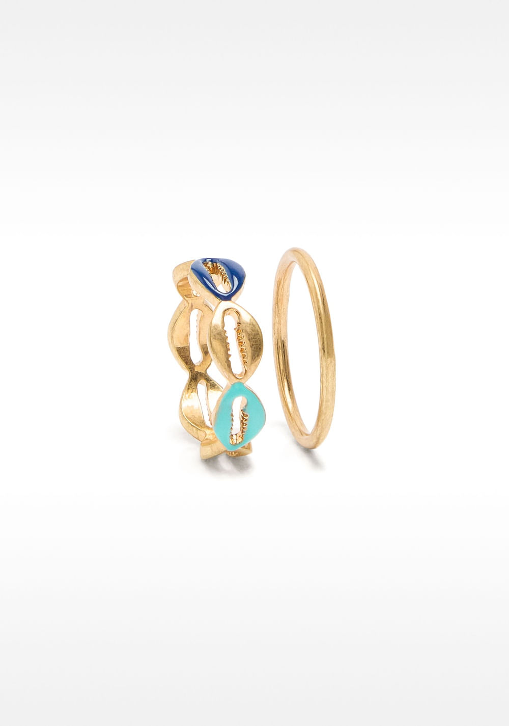 Set de Anillos Esmaltado Parfois 2