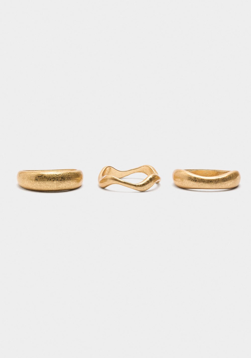 Set de Anillos Ondulados Parfois