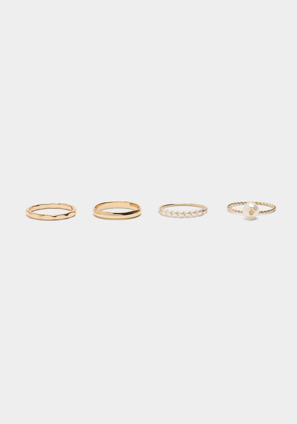Set de Anillos con Perlas Parfois 3