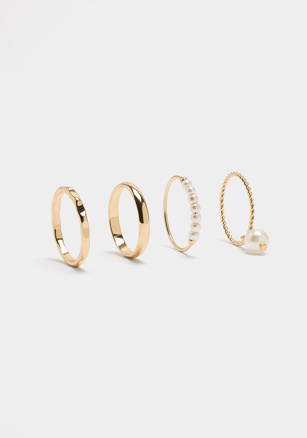 Set de Anillos con Perlas Parfois 4