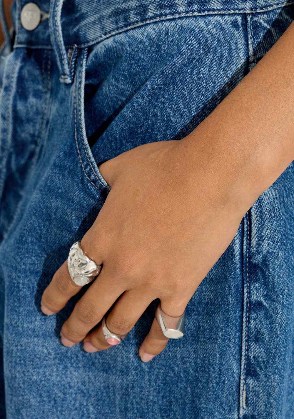 Set de Anillos con Piedra Parfois 2