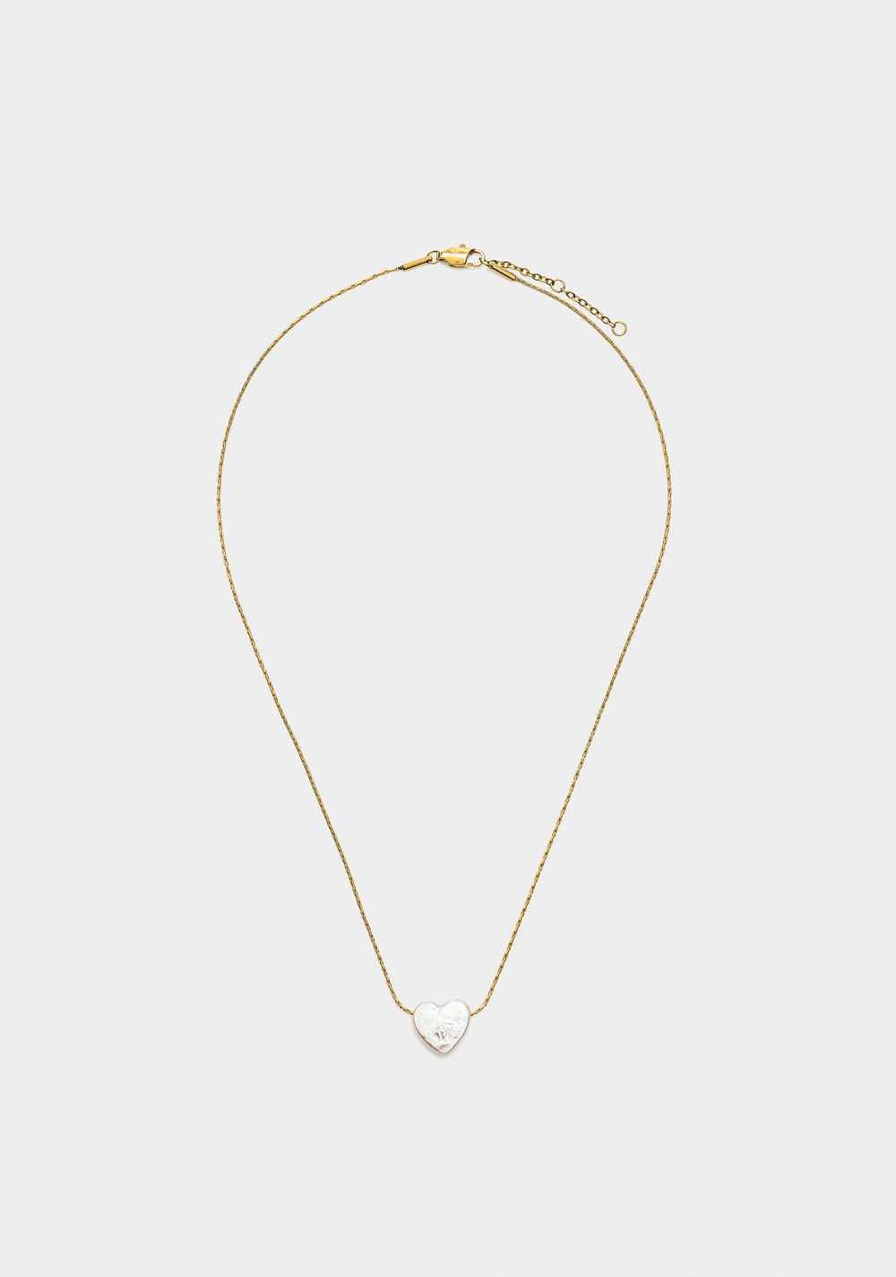Set de Collar con Corazón y Zarcillos de Aro Parfois 3