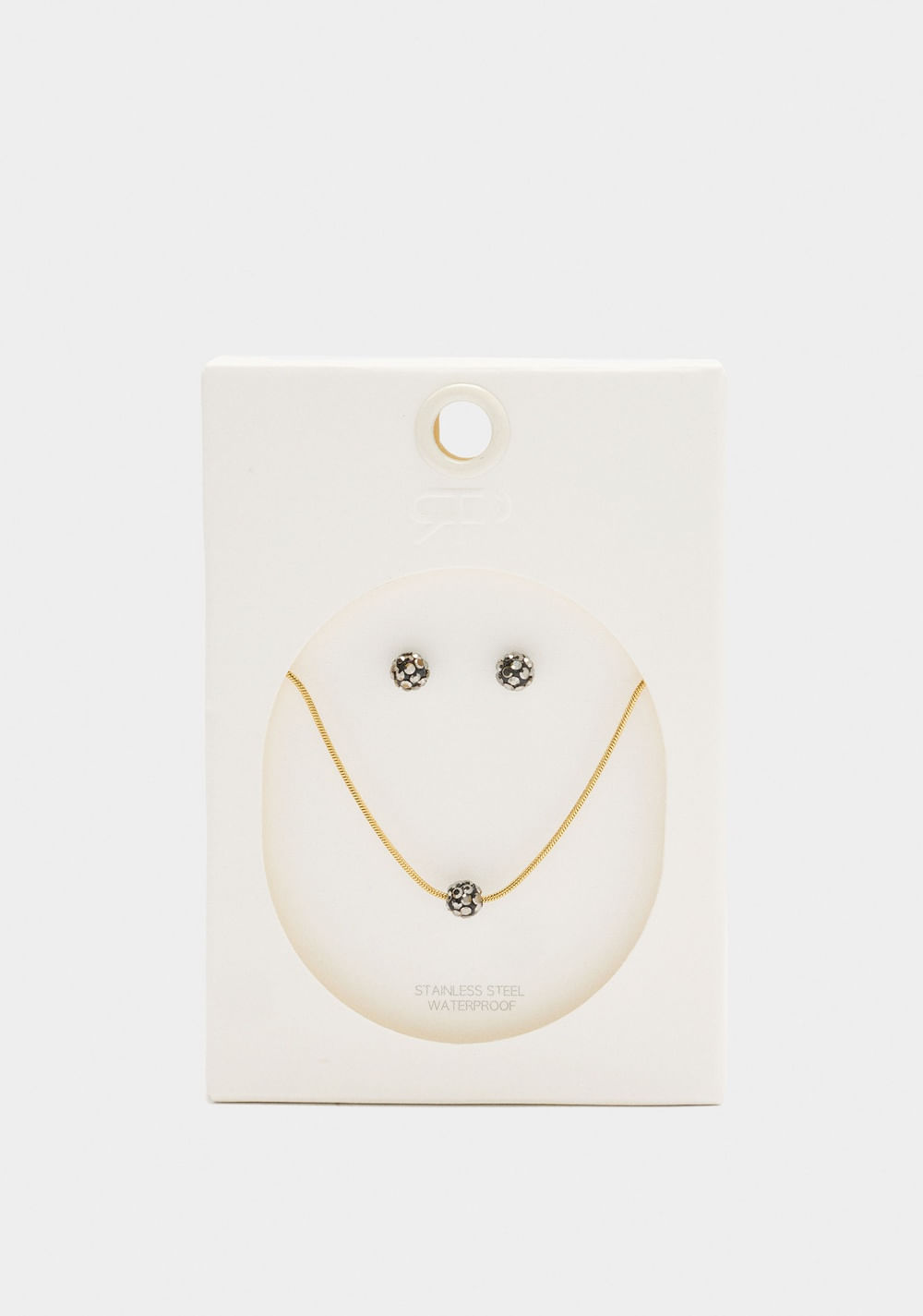 Set Collar y Zarcillos con Cristales Parfois 7