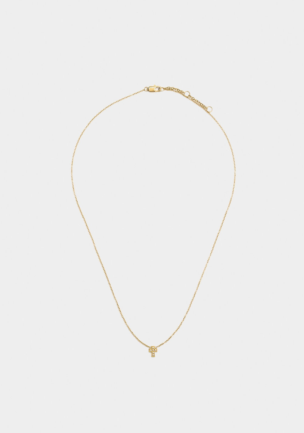 Set Collar y Zarcillos Cruz con Perlas Parfois 3