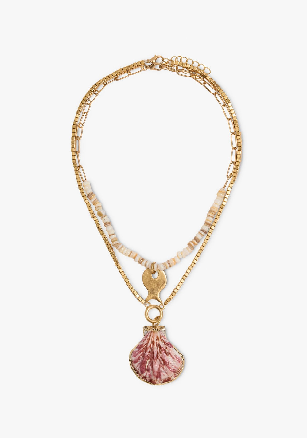 Set de Collares con Concha y Pescado Parfois Imagen Principal