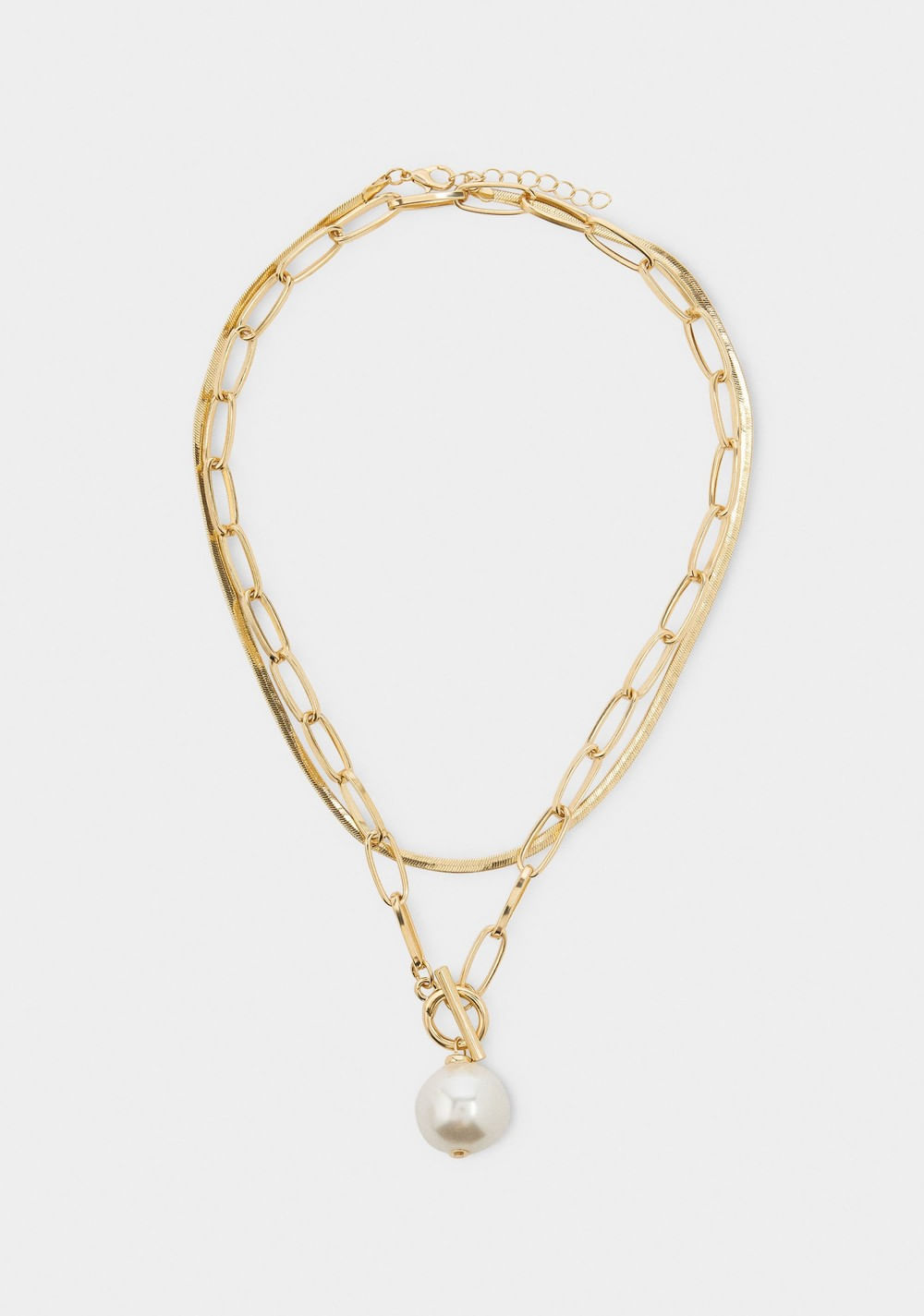 Set de Collares Cortos con Colgante de Perla Parfois