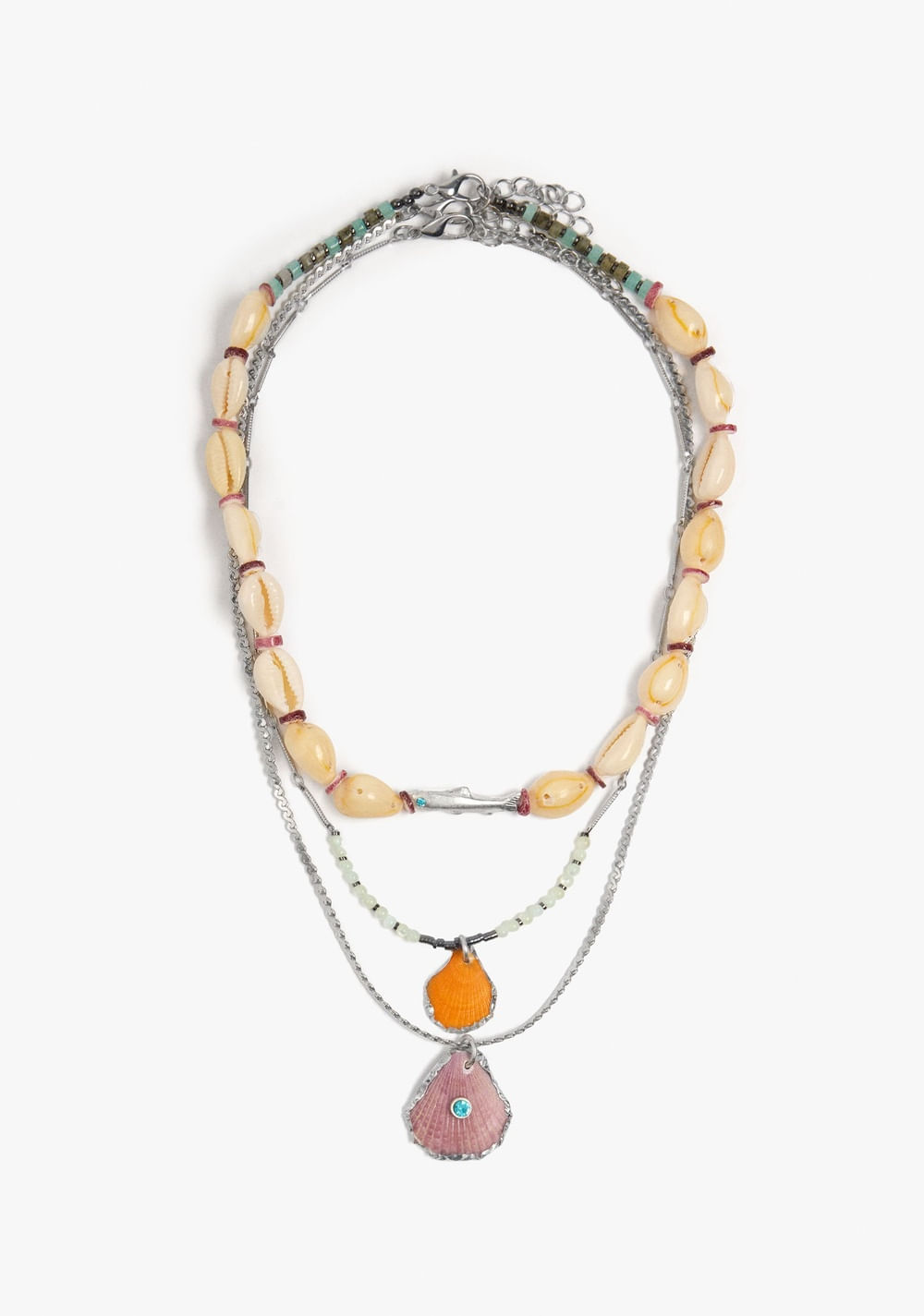Set de Collares con Piedras Parfois