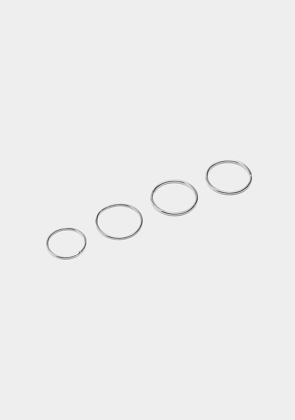 Set de Cuatro Anillos Lisos Parfois 3