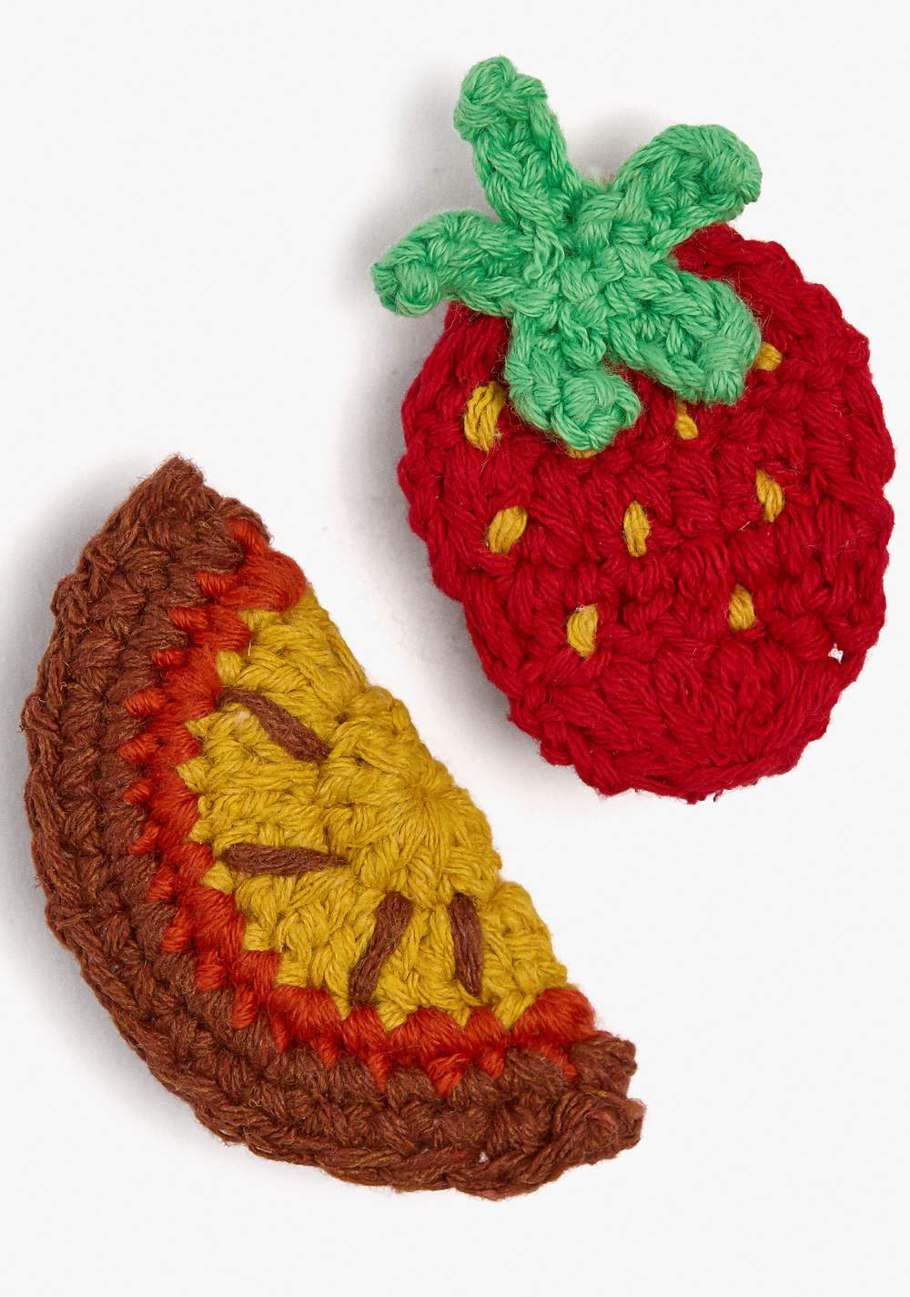 Set de Ganchos Frutas de Crochet Parfois 2
