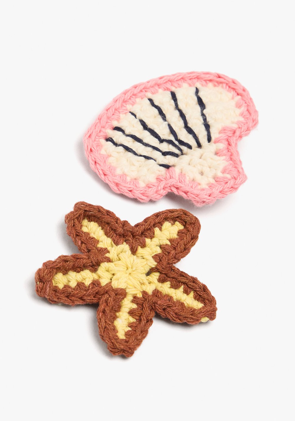 Set de Ganchos Motivos Marinos de Crochet Parfois 2