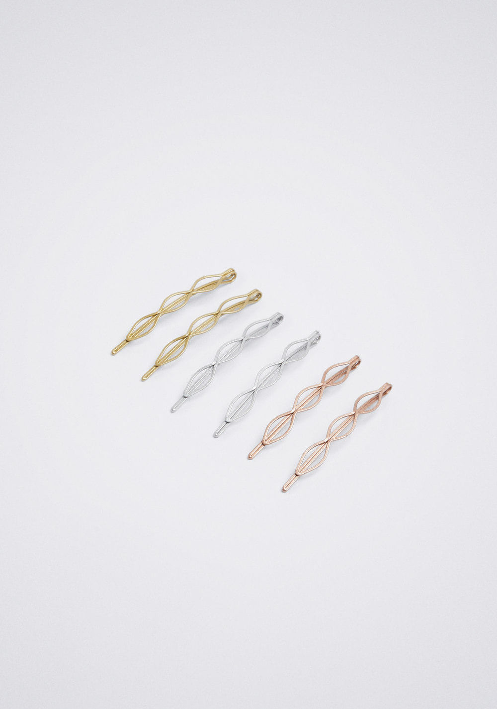 Set de Horquillas Metalizadas Parfois