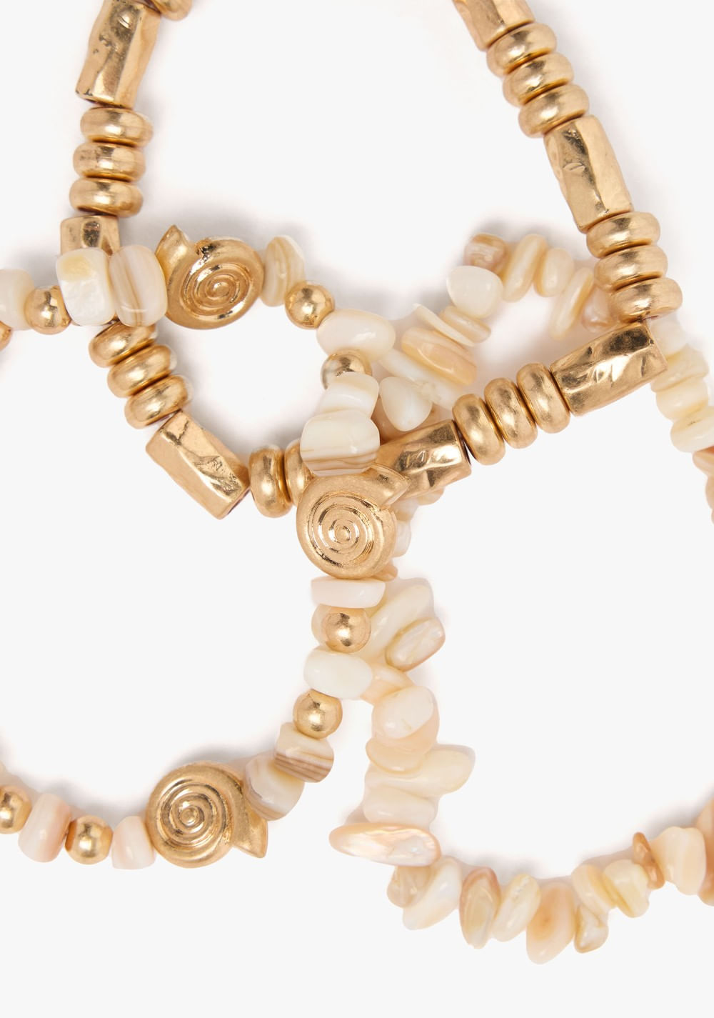 Set de Pulseras con Conchas Parfois 2