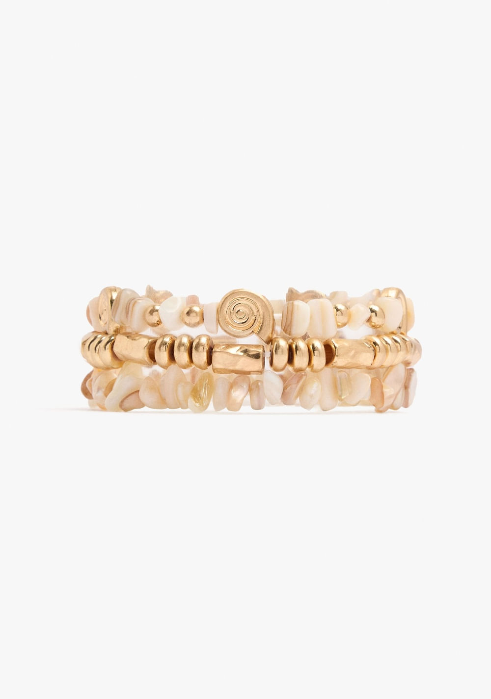 Set de Pulseras con Conchas Parfois Imagen Principal