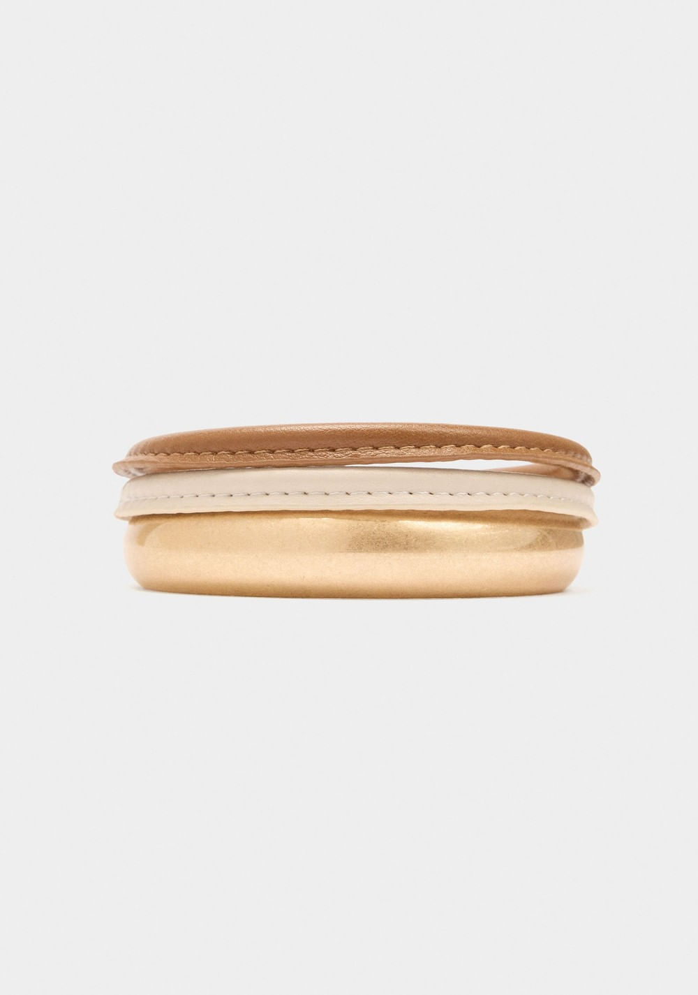 Set de Pulseras Efecto Piel Parfois