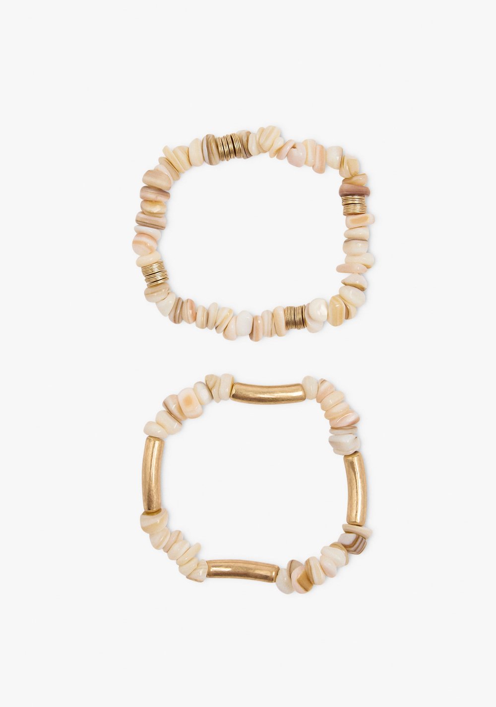 Set de Pulseras Elásticas con Conchas Parfois 3