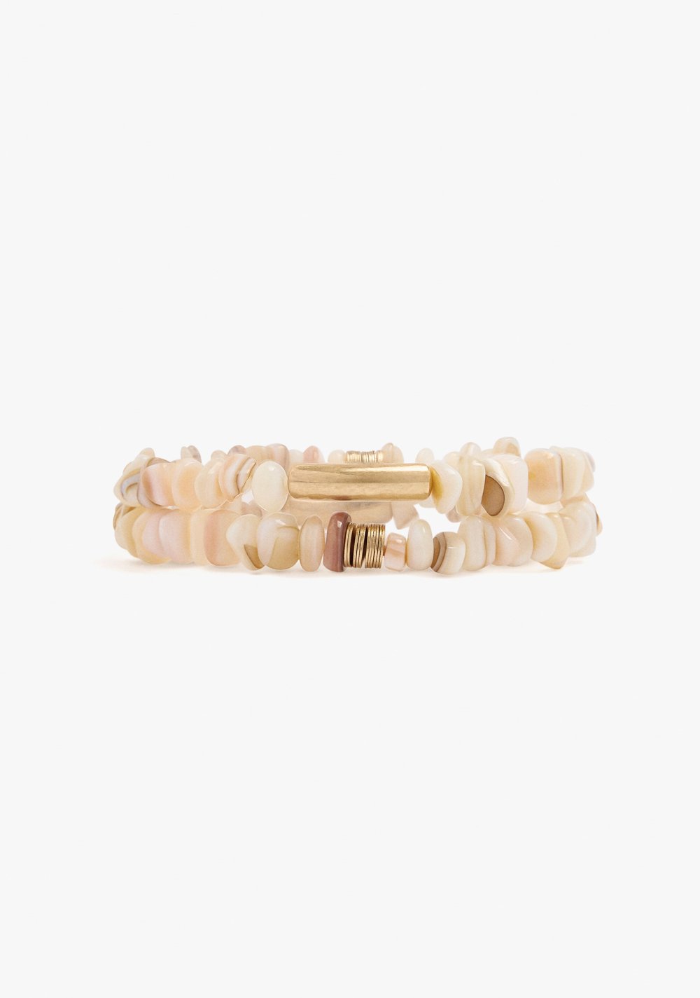 Set de Pulseras Elásticas con Conchas Parfois