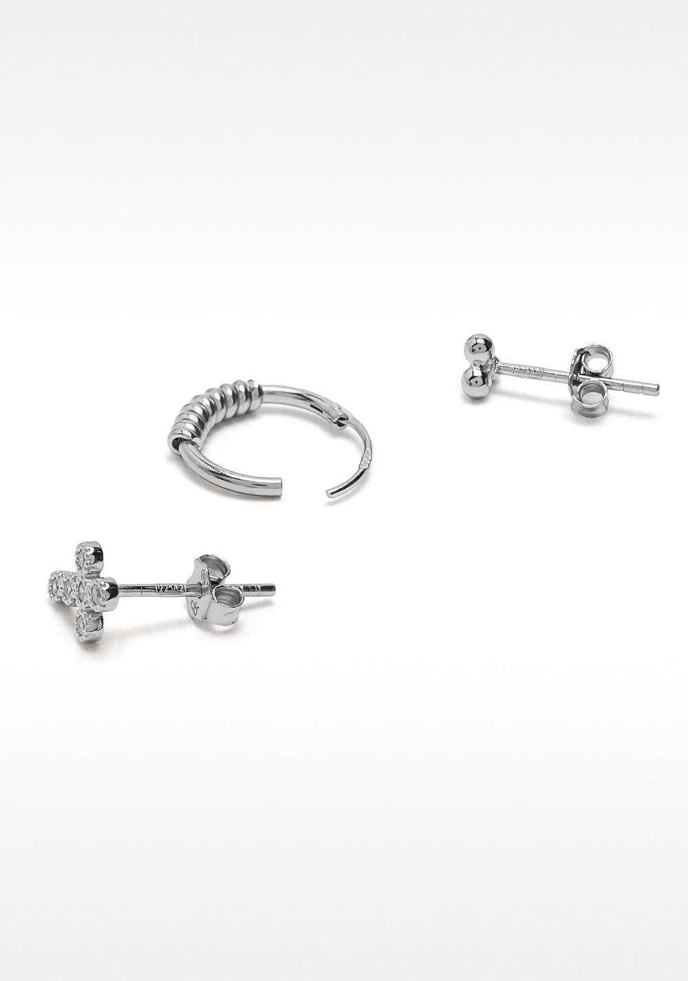 Set de Zarcillos con Cristales - Plata Parfois 3