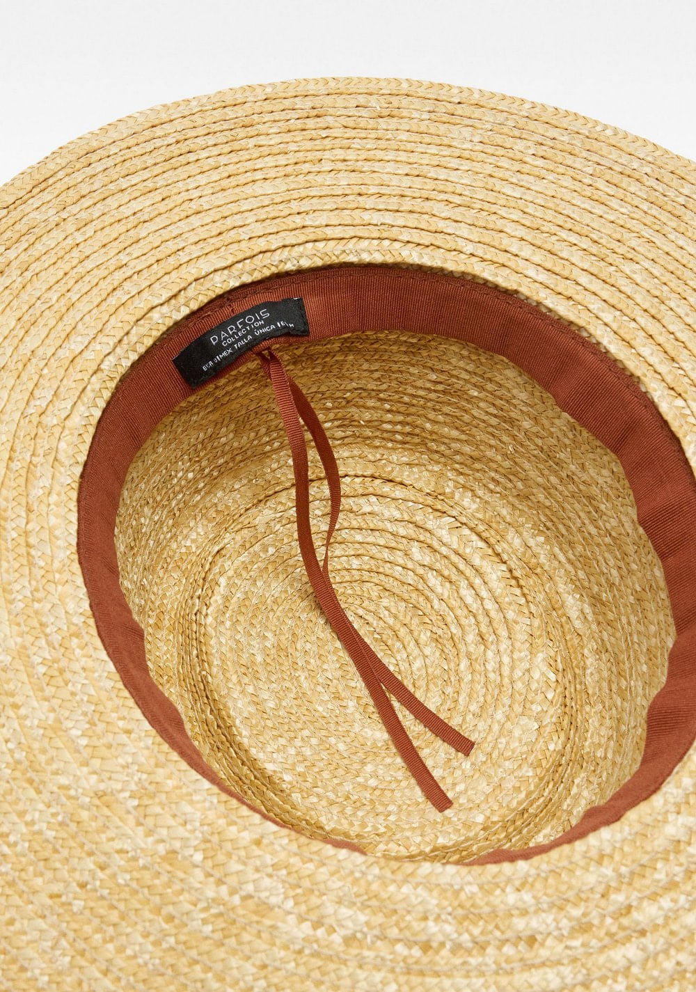 Sombrero de Paja con Cinta Parfois 5