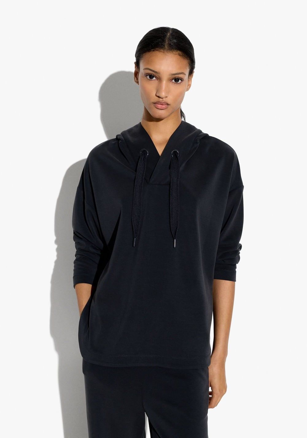 Sudadera con Capucha Tacto Suave Parfois Imagen Principal