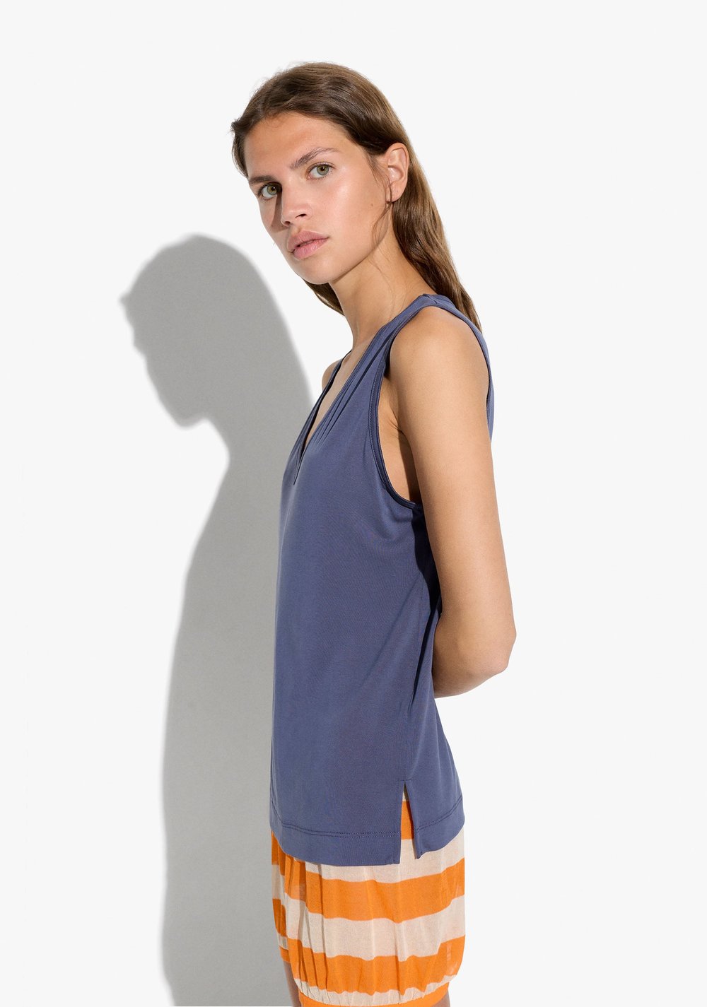 Top Fluido y Liso Parfois 2