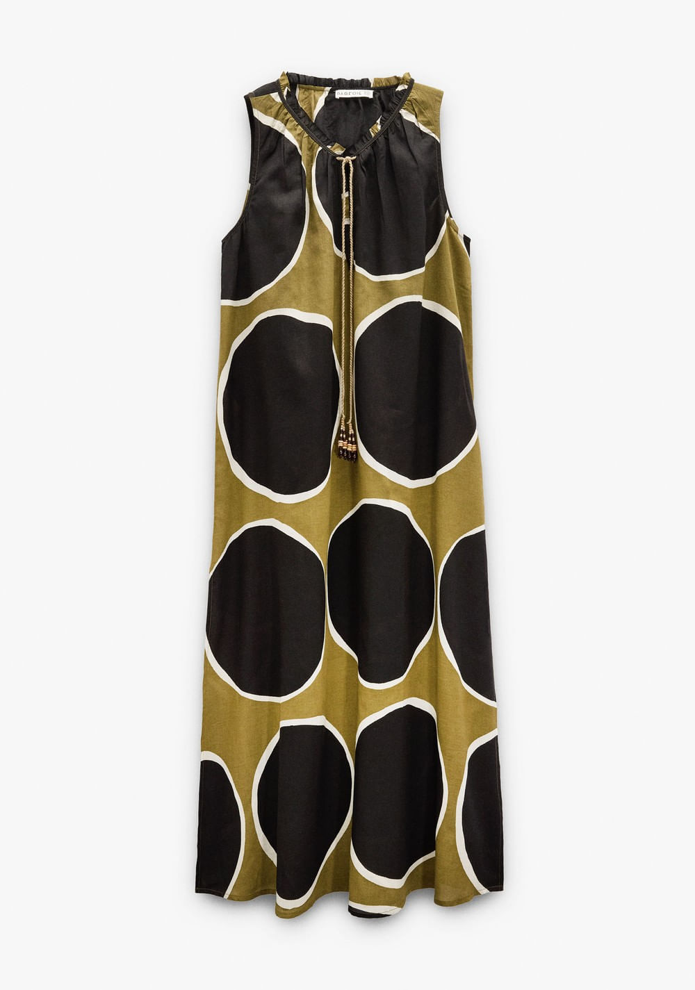 Vestido Fluido Estampado de Lunares Parfois 4