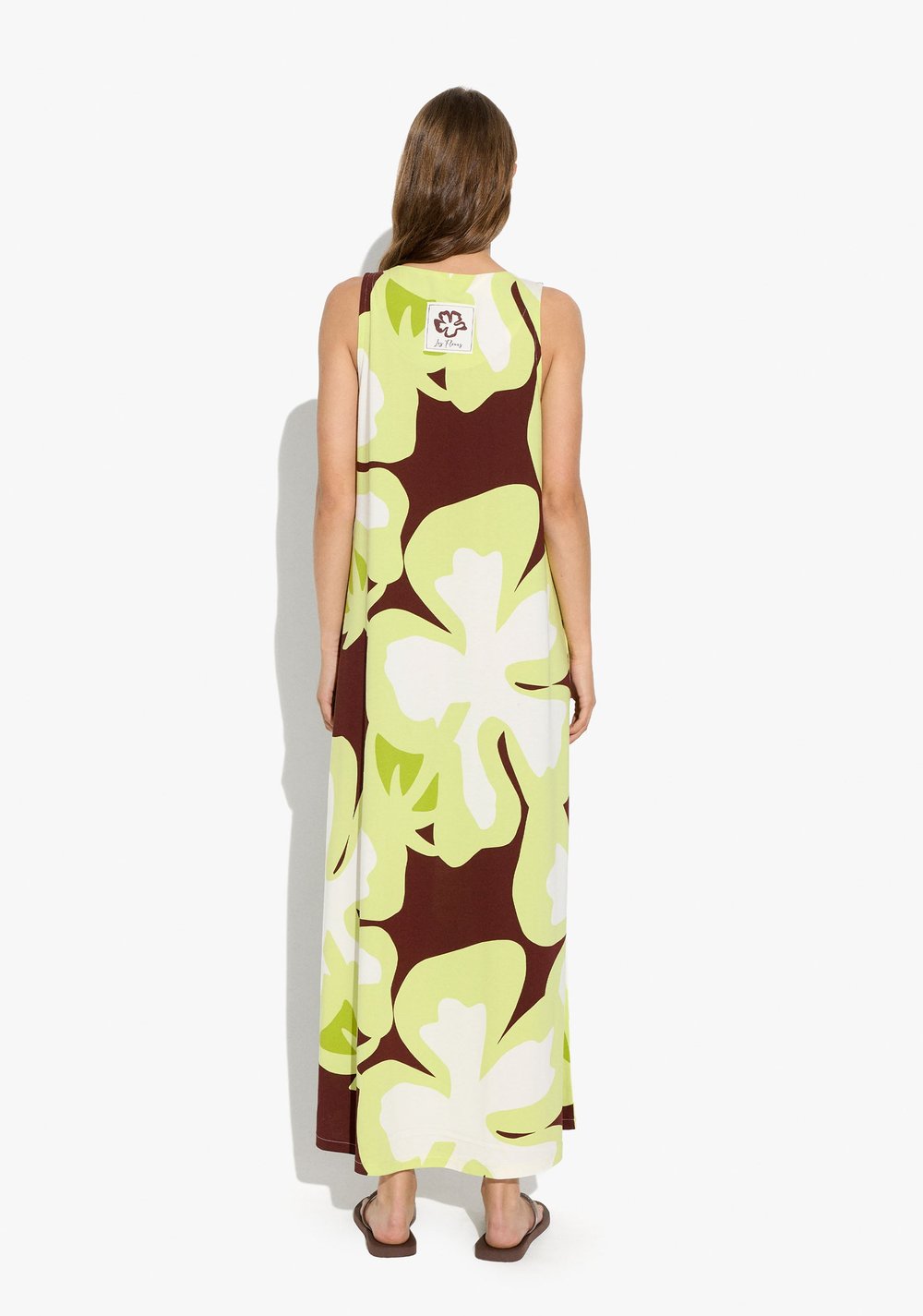 Vestido Largo Estampado Floral Parfois 3
