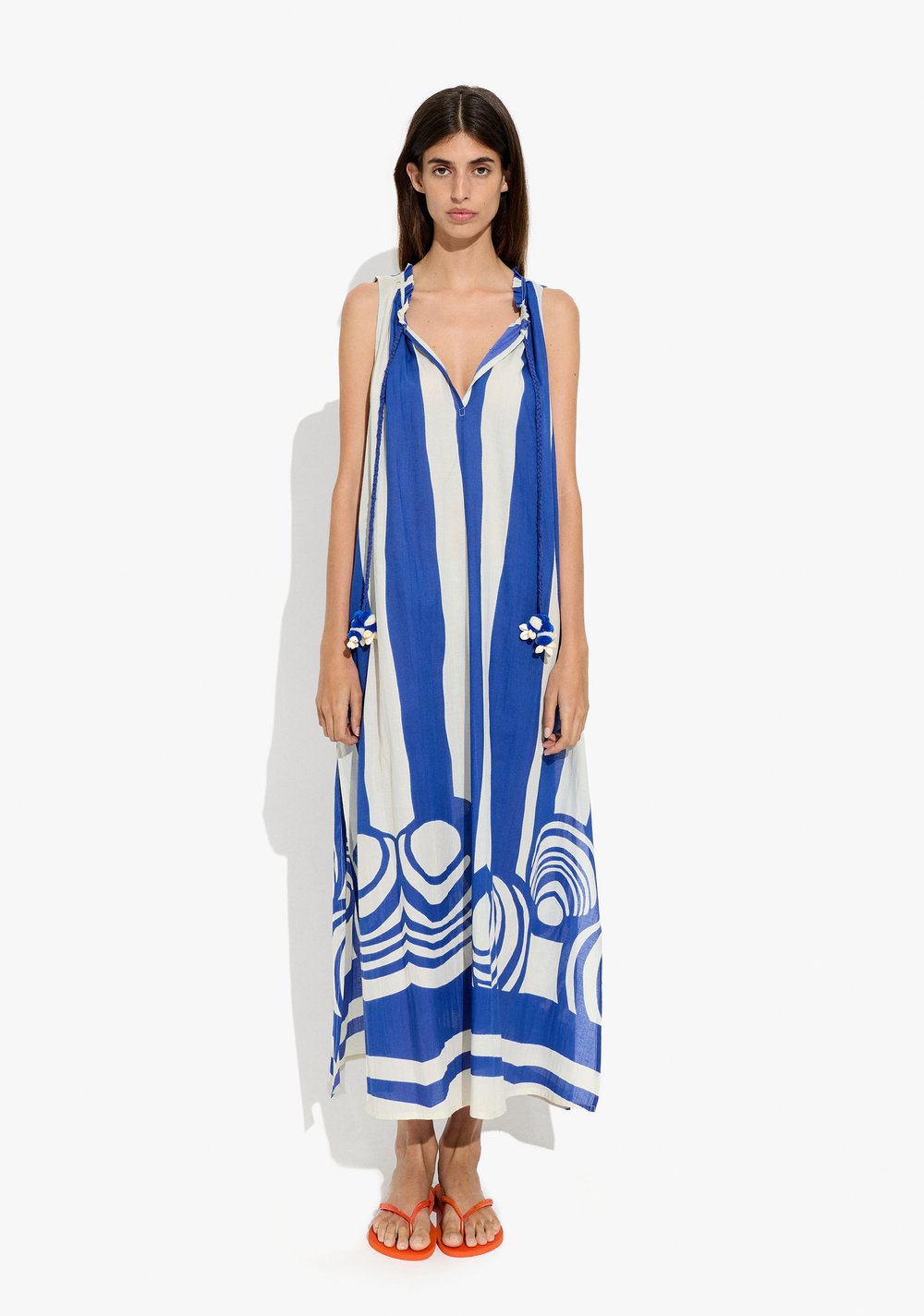 Vestido Largo Estampado Parfois 4