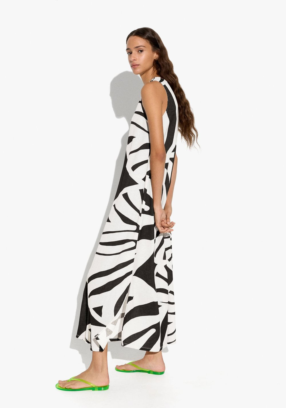 Vestido Largo Estampado Parfois 3
