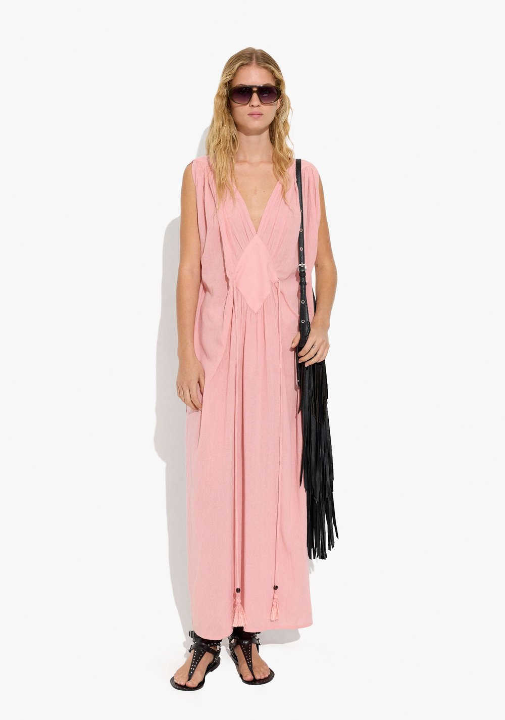Vestido Largo con Rombo Parfois