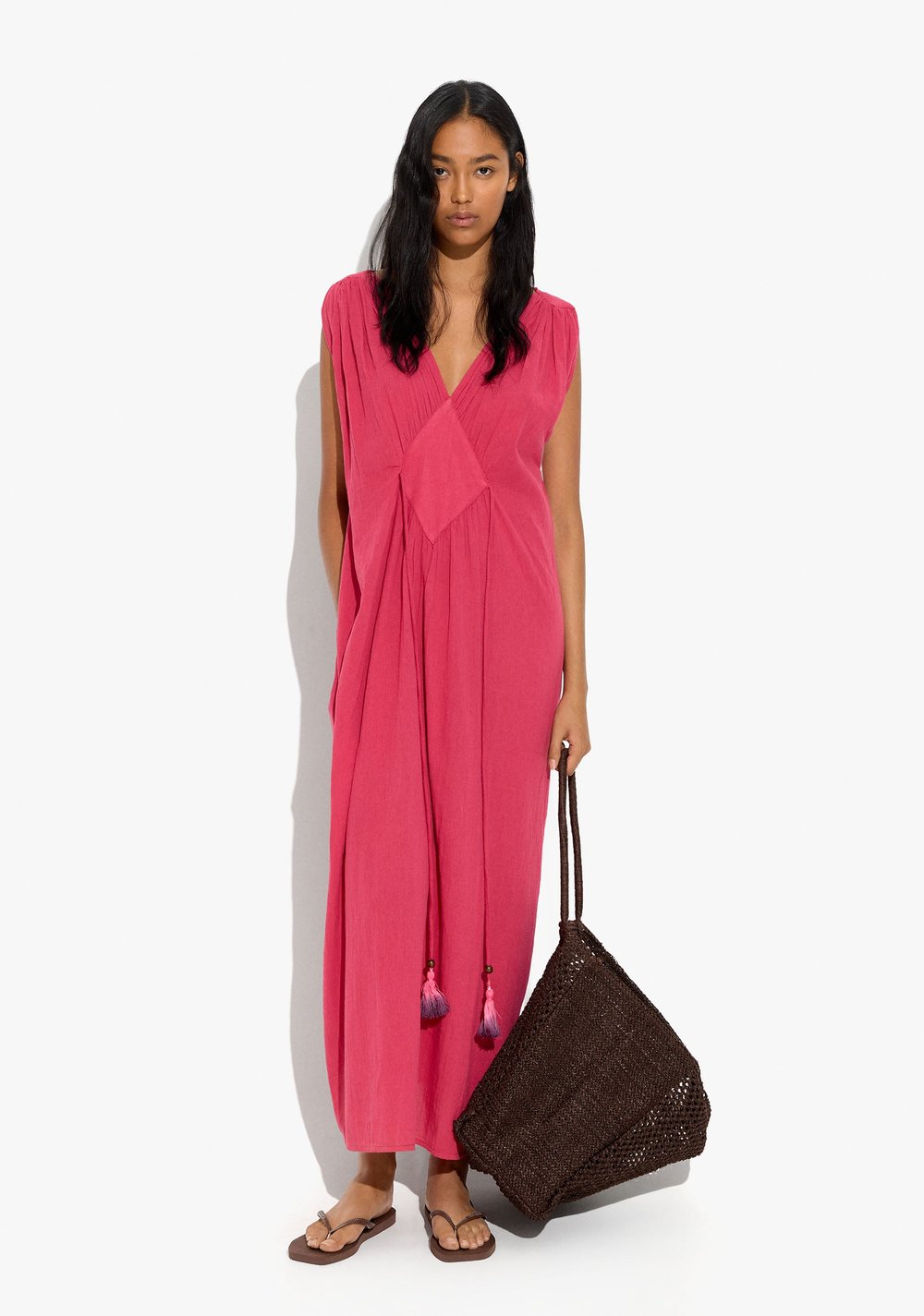 Vestido Largo con Rombo Parfois