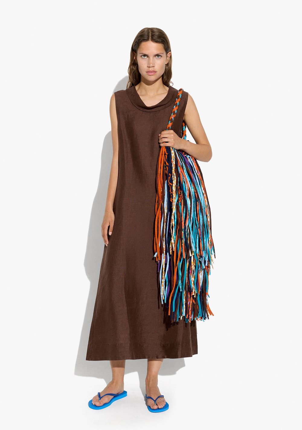 Vestido Liso Largo Parfois